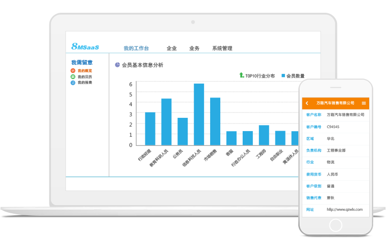 8MSaaS會員信息管理系統(tǒng)